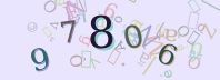 This is a captcha-picture. It is used to prevent mass-access by robots. (see: www.captcha.net)