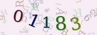 This is a captcha-picture. It is used to prevent mass-access by robots. (see: www.captcha.net)