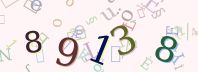 This is a captcha-picture. It is used to prevent mass-access by robots. (see: www.captcha.net)